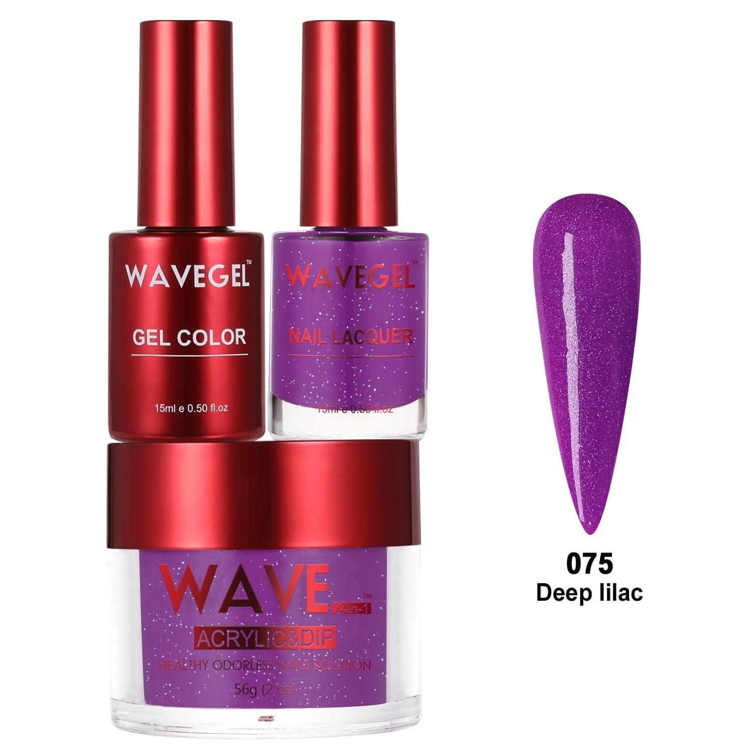 WAVEGEL QUEENS TRIO WQ75 Deep lilac