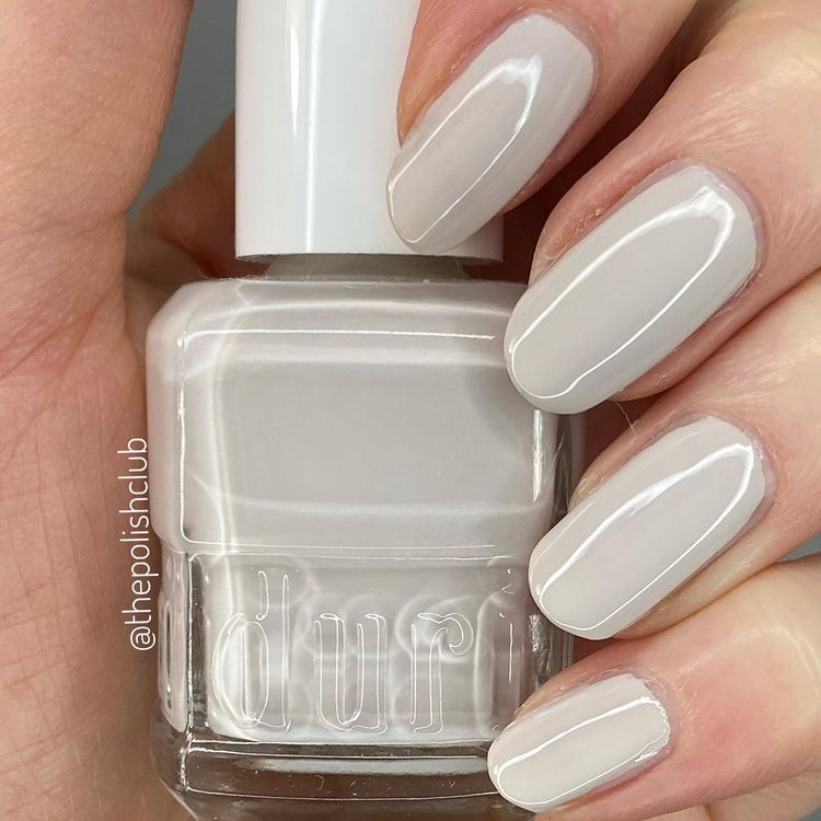 Duri - Light Grey Nail Polish, 785 Let It Snow