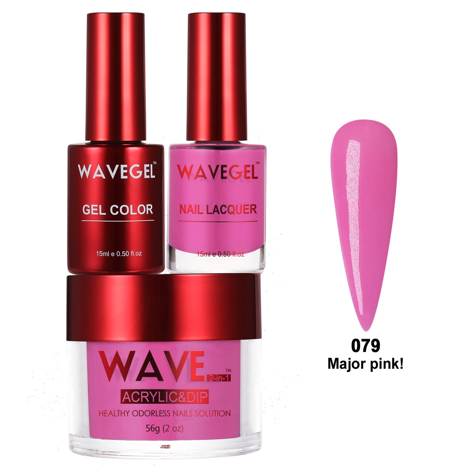 WAVEGEL QUEENS TRIO WQ79 Major pink!