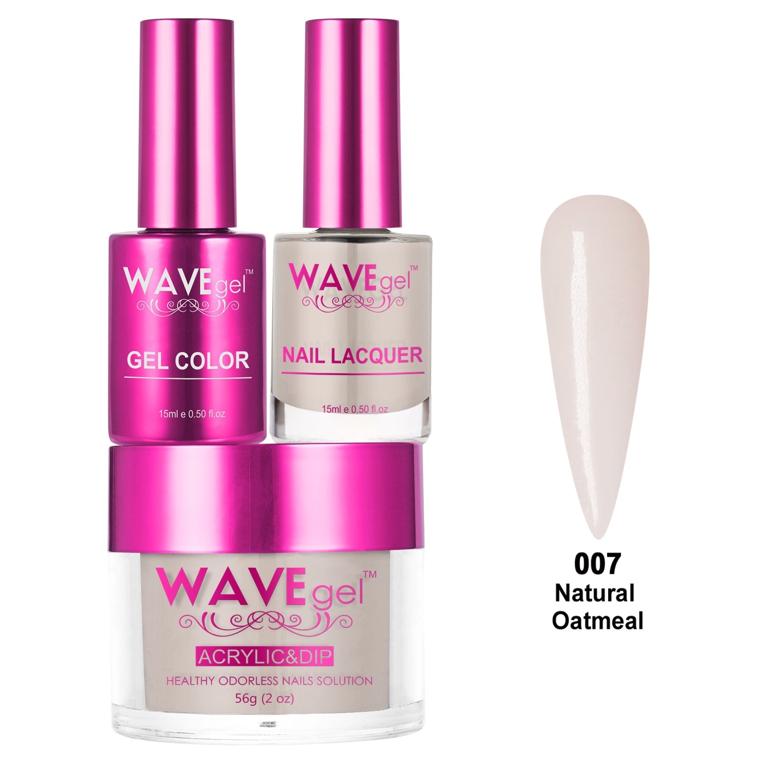 WAVEGEL PRINCESS TRIO WP07 Natural Oatmeal