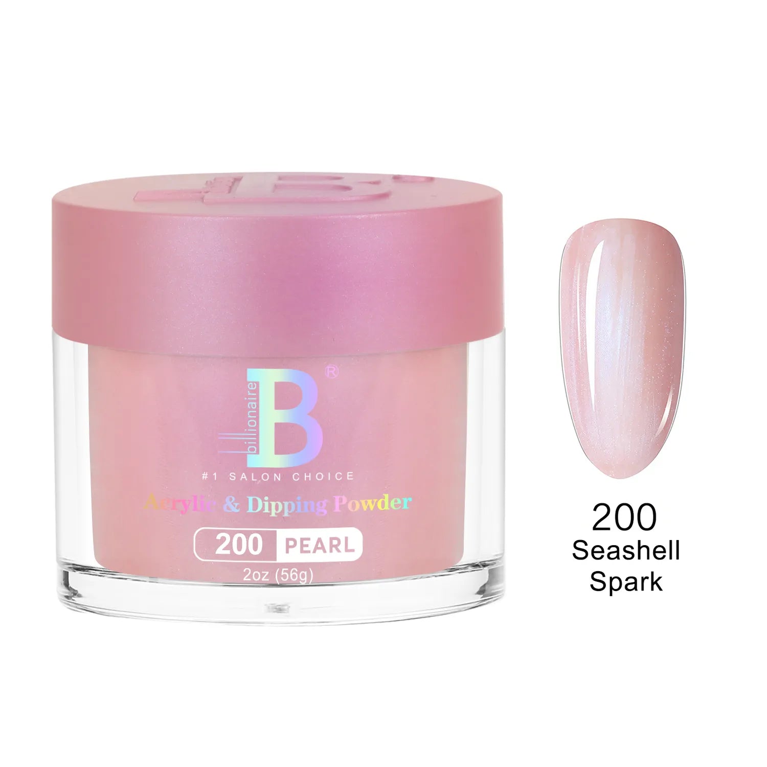 Billionaire - Imperial Dip Powder - Seashell Spark - #200