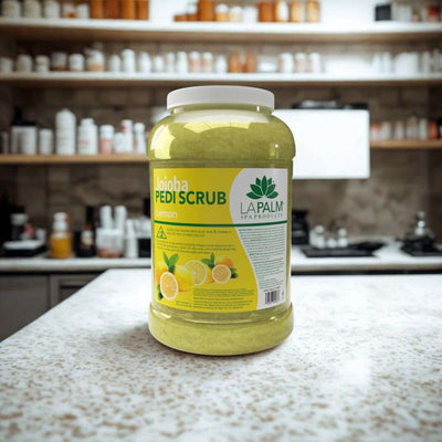 La Palm Pedi Scrub Ice Lemon Gallon
