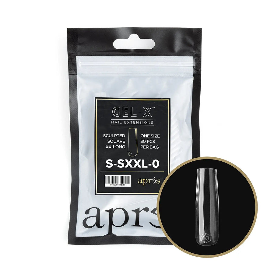 Aprés Gel-X Sculpted Square Xx-Long Refill Bag