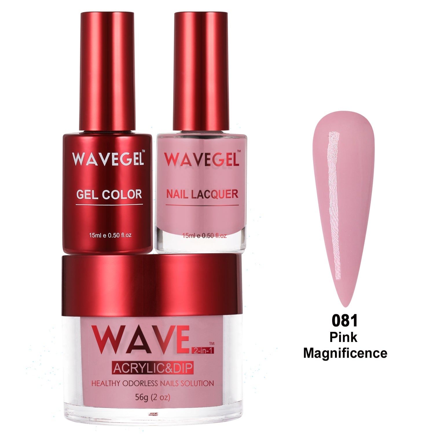 WAVEGEL QUEENS TRIO WQ81 Pink Magnificence