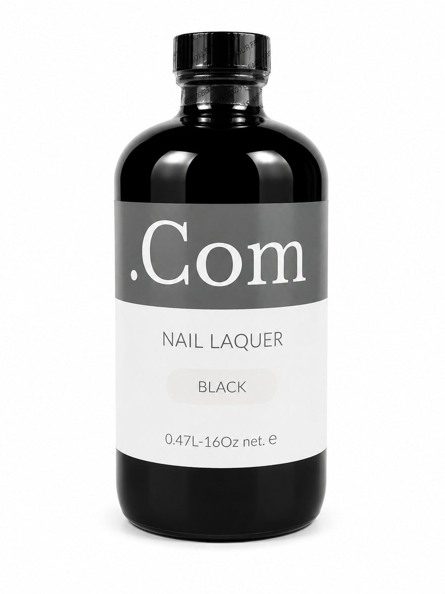 .Com - Nail Lacquer - Black 16 oz