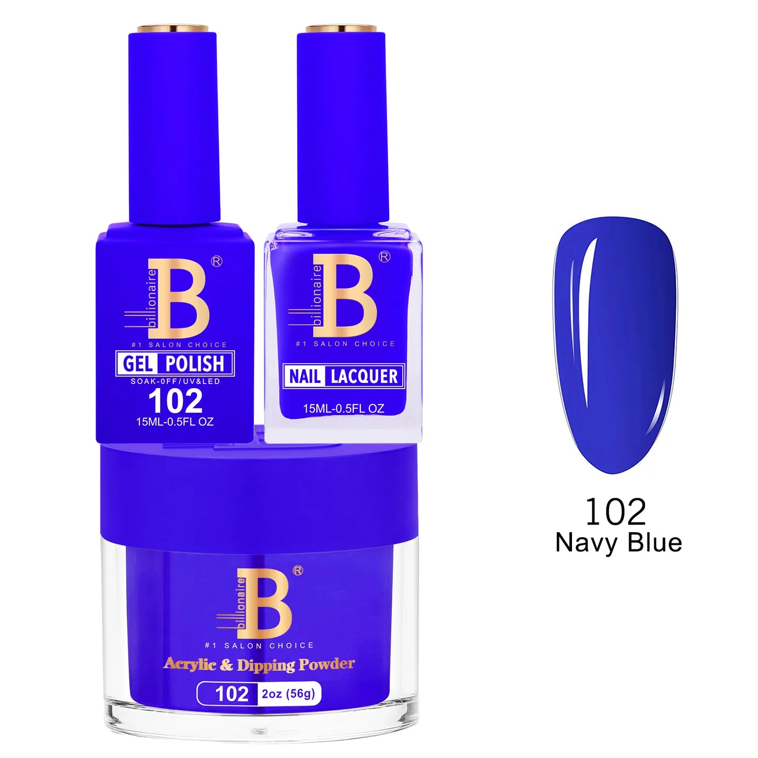 Billionaire - Imperial Trio - Navy Blue - #102