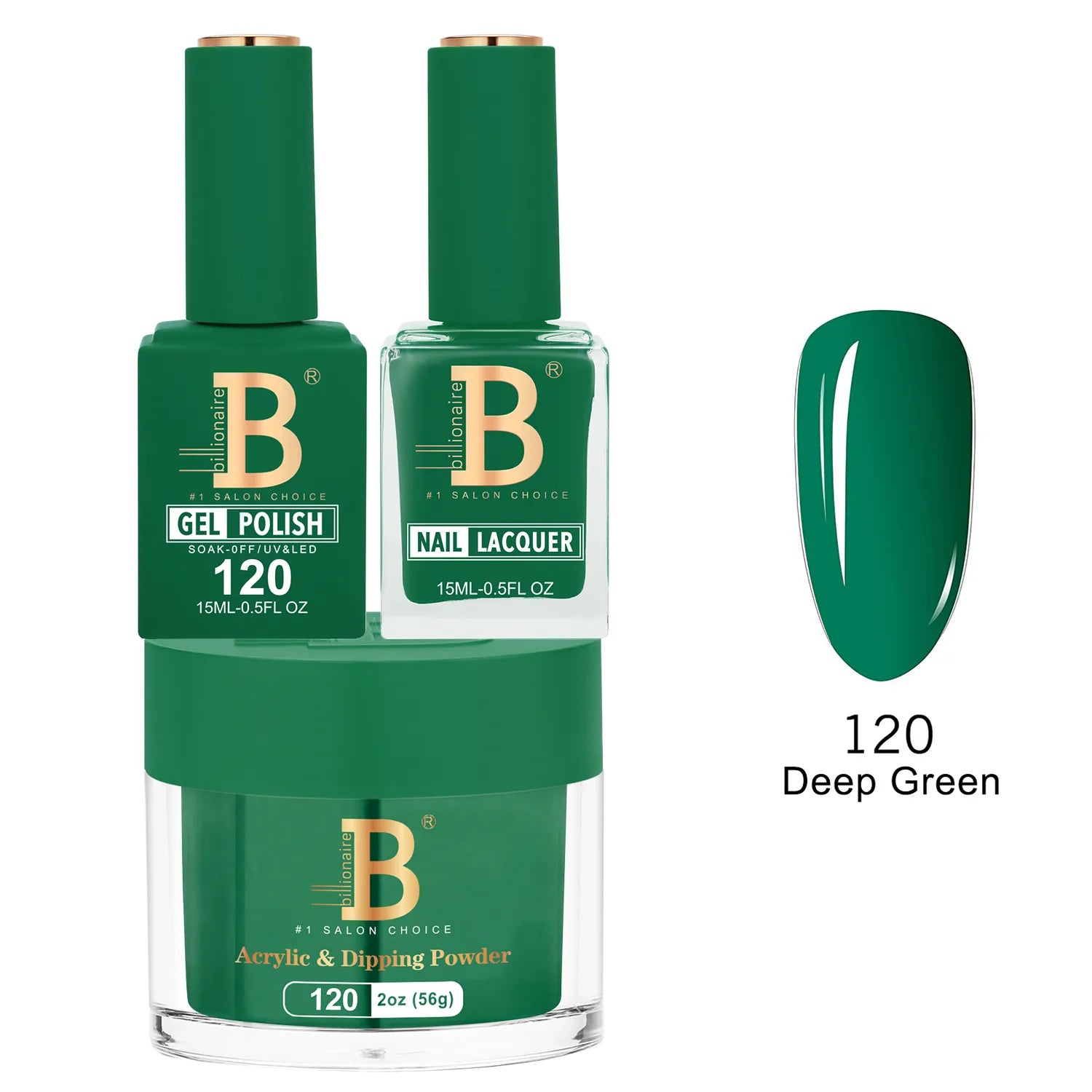 Billionaire - Imperial Trio - Deep Green - #120
