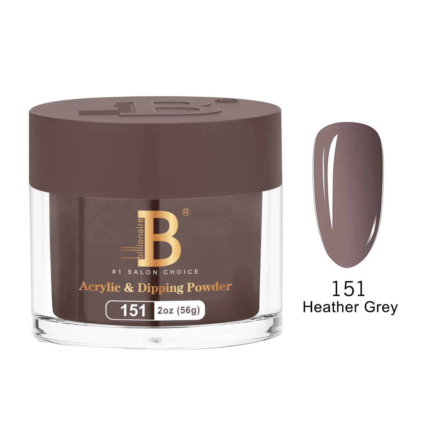 Billionaire - Imperial Dip Powder - Heather Grey - #151