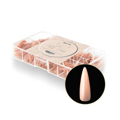 Aprés Gel-X Natural Stiletto Long Box of Tips (7)