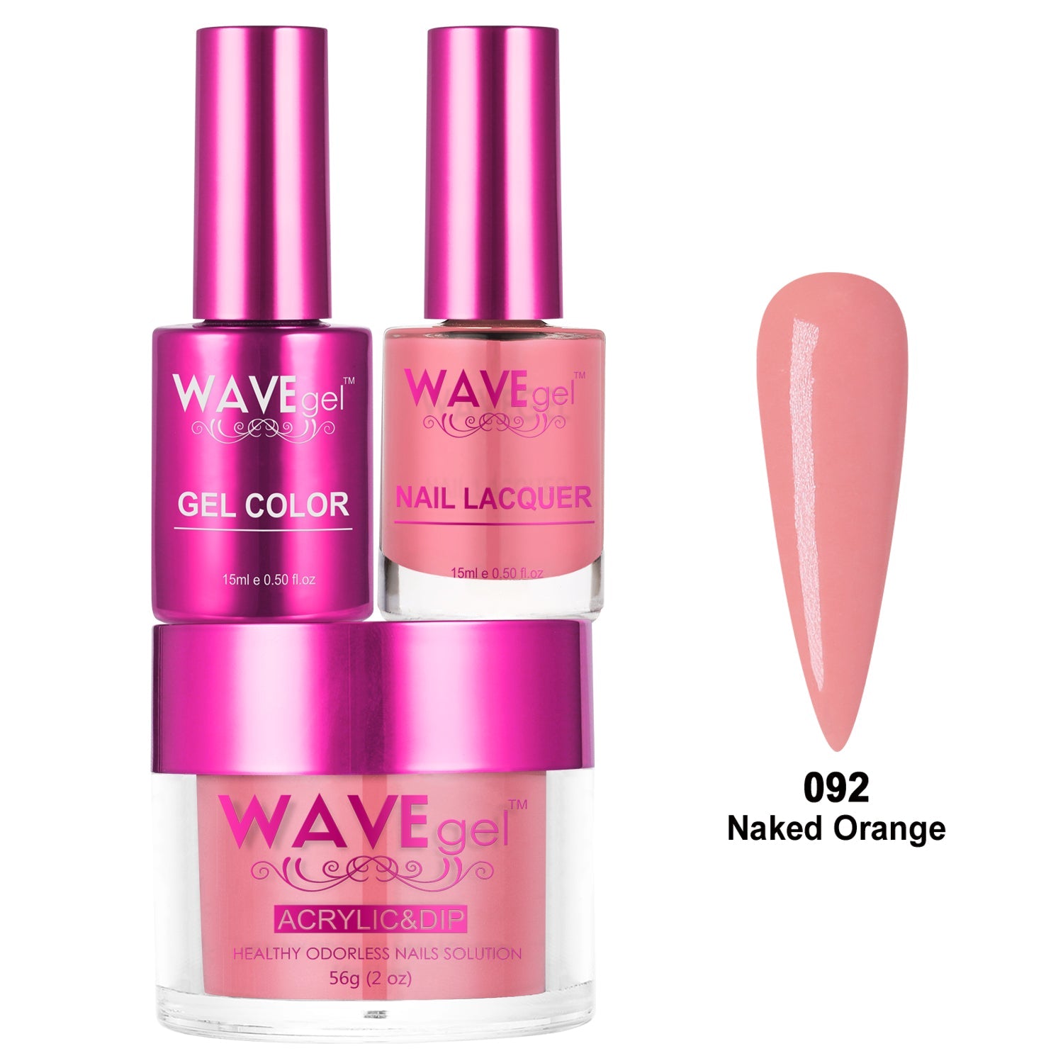 WAVEGEL PRINCESS TRIO WP92 Naked Orange