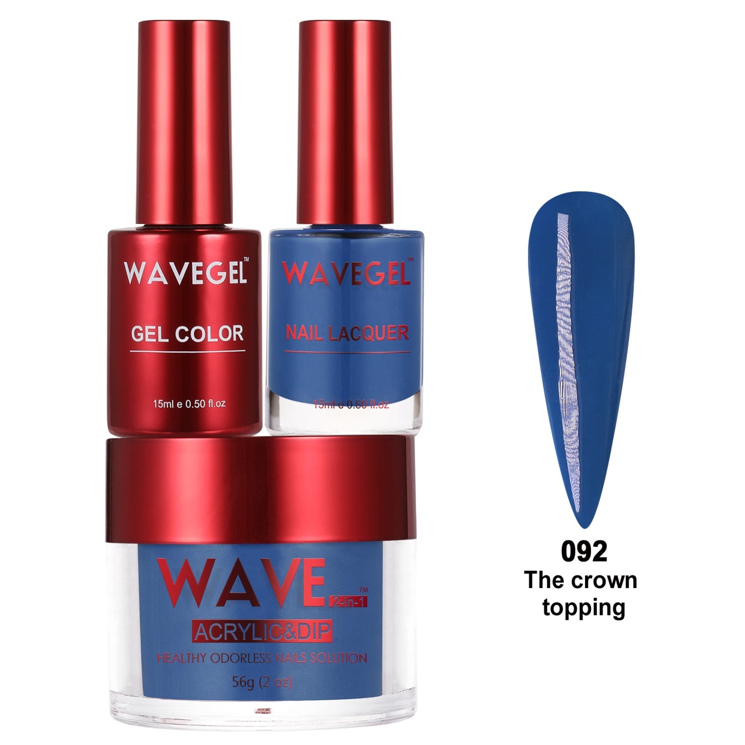 WAVEGEL QUEENS TRIO WQ92 The crown topping