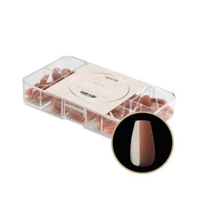 Aprés Gel-X Natural Coffin Short Box of Tips (6)