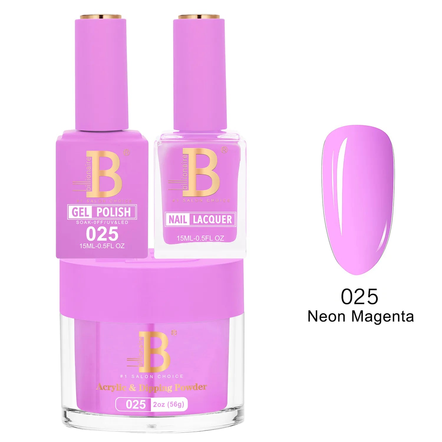 Billionaire - Imperial Trio - Neon Magenta - #025