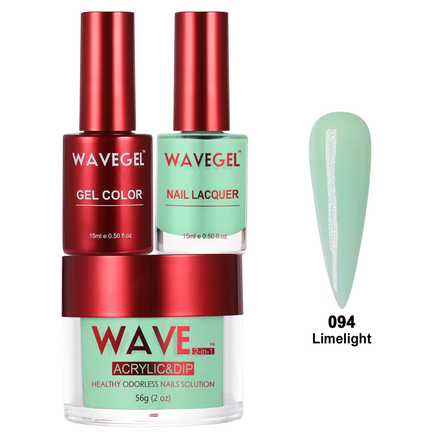 WAVEGEL QUEENS TRIO WQ94 Limelight