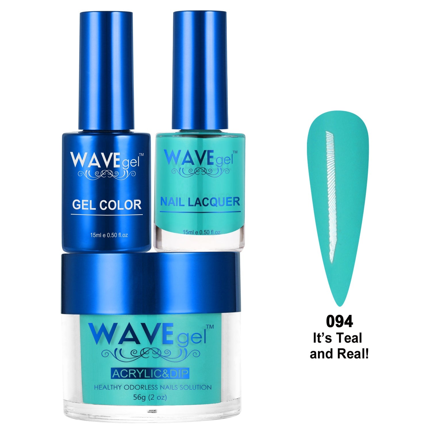 WAVEGEL ROYAL TRIO WR94 It's Teal and Real!