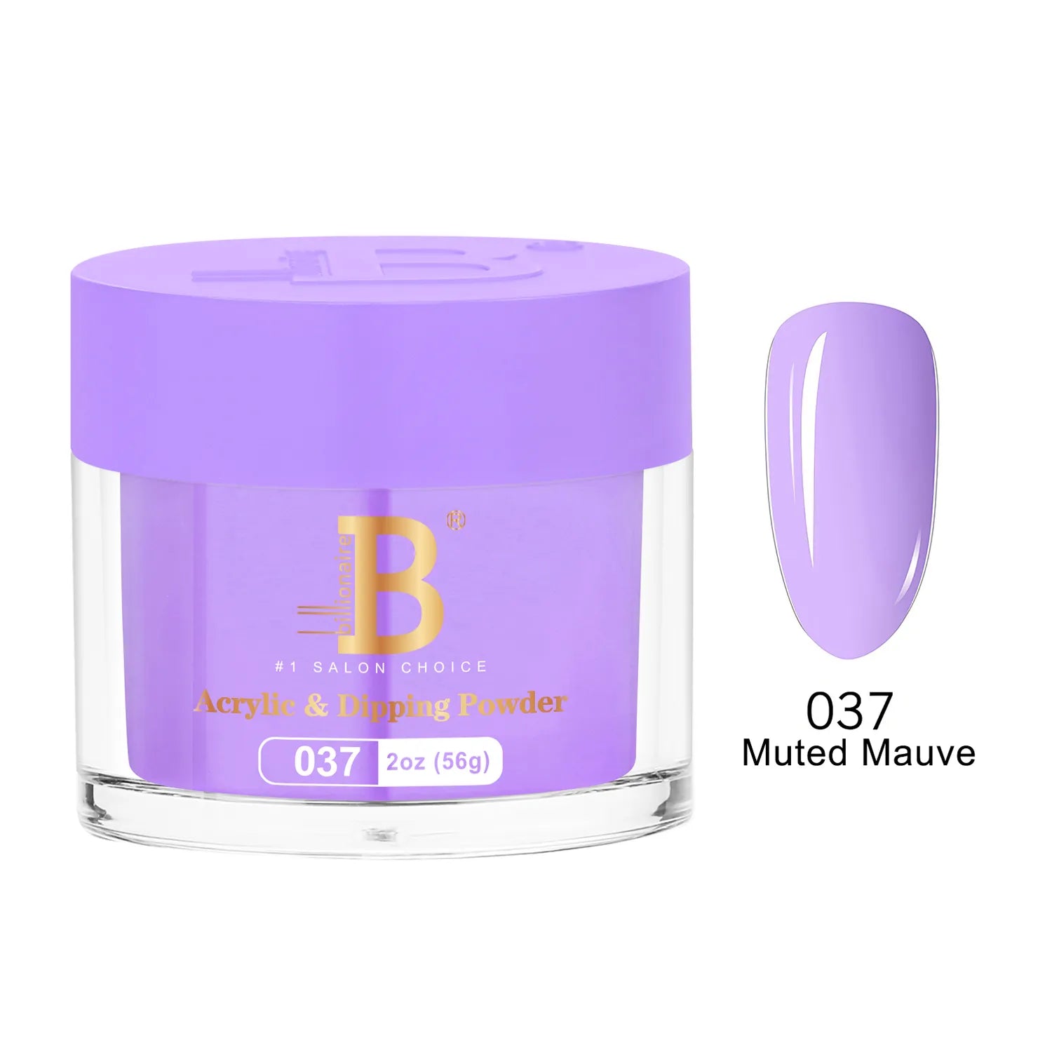 Billionaire - Imperial Dip Powder - Muted Mauve - #037