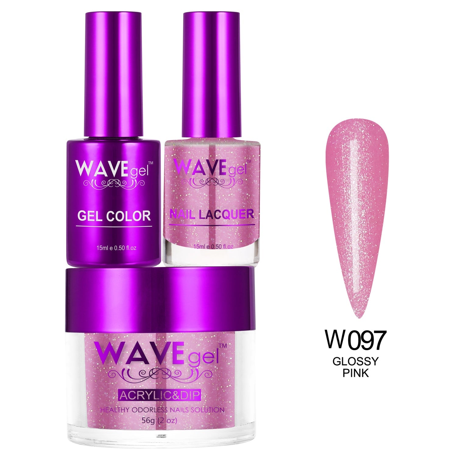 WAVEGEL SIMPLICITY 3-in-1 : 97 GLOSSY PINK