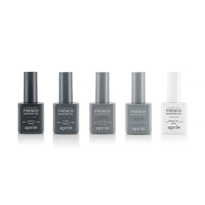 Aprés French Manicure Gel New York Ombre Set Gel Collection | Lee...