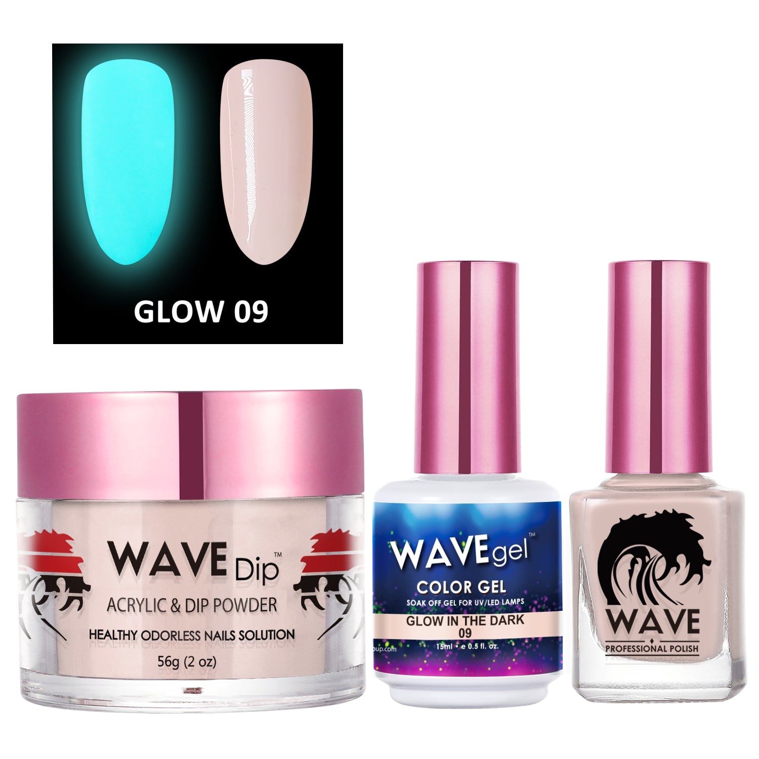 WAVEGEL NEW GLOW IN DARK TRIO 9