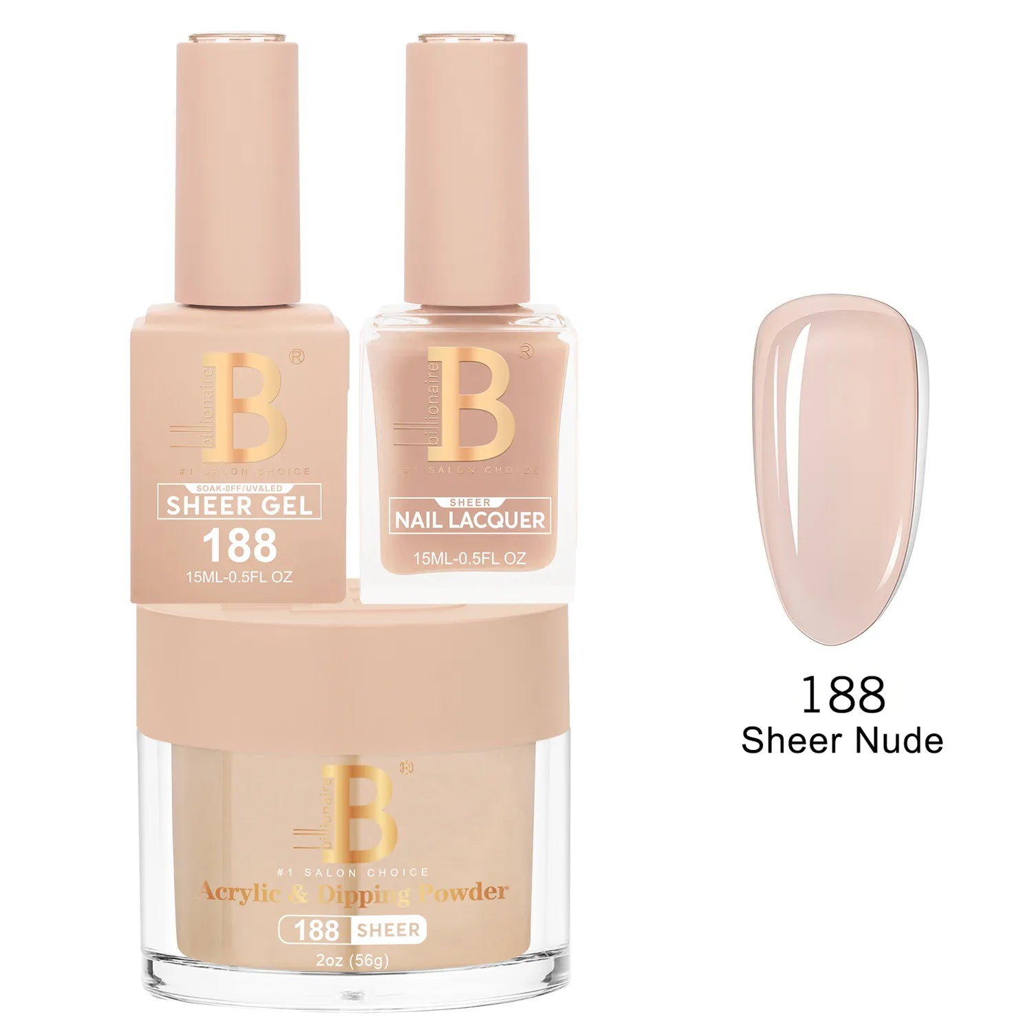 Billionaire - Imperial Trio - Sheer Nude - #188