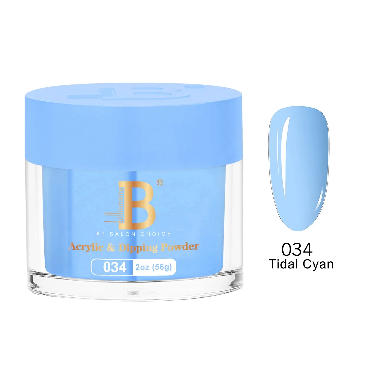 Billionaire - Imperial Dip Powder - Tidal Cyan - #034