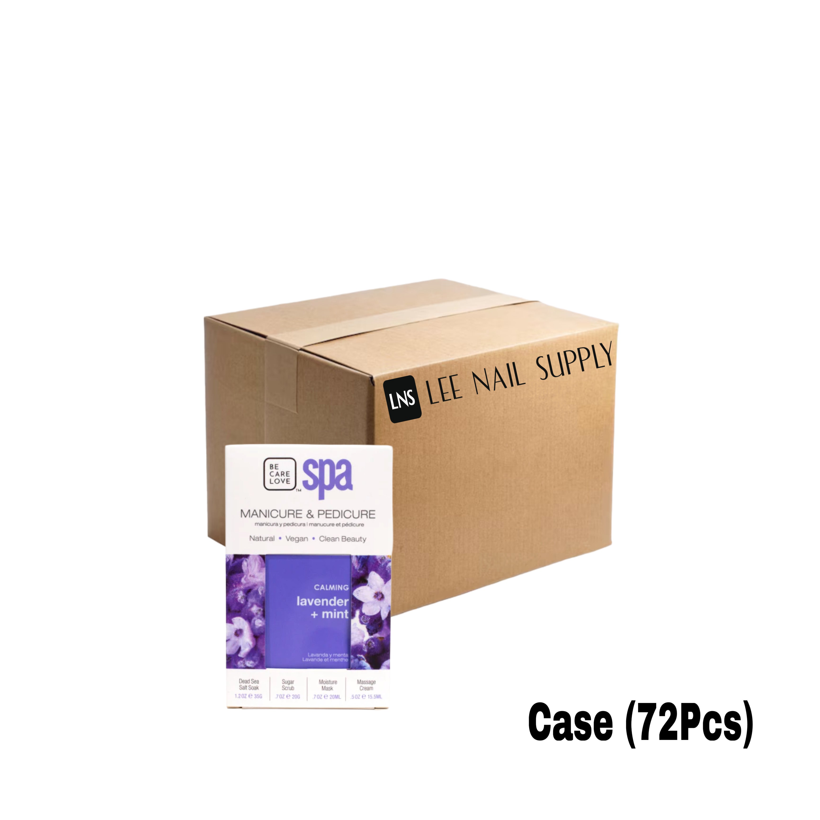 BCL -  Calming Lavender + Mint 4-in-1 Packet Box Set