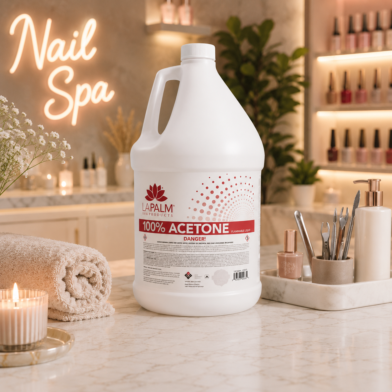 La Palm - LP ACETONE GALLON