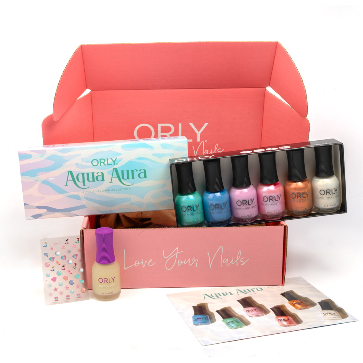 Orly - Aqua Aura Color Pass Box
