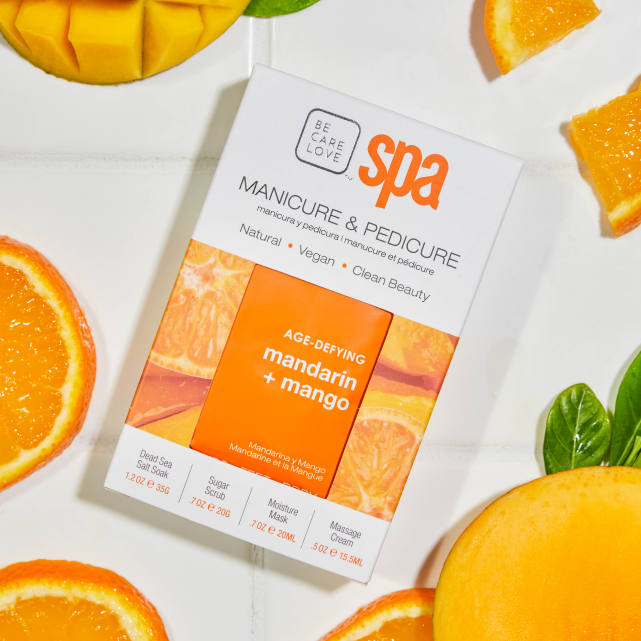 BCL -  Age-Defying Mandarin + Mango 4-in-1 Packet Box Set