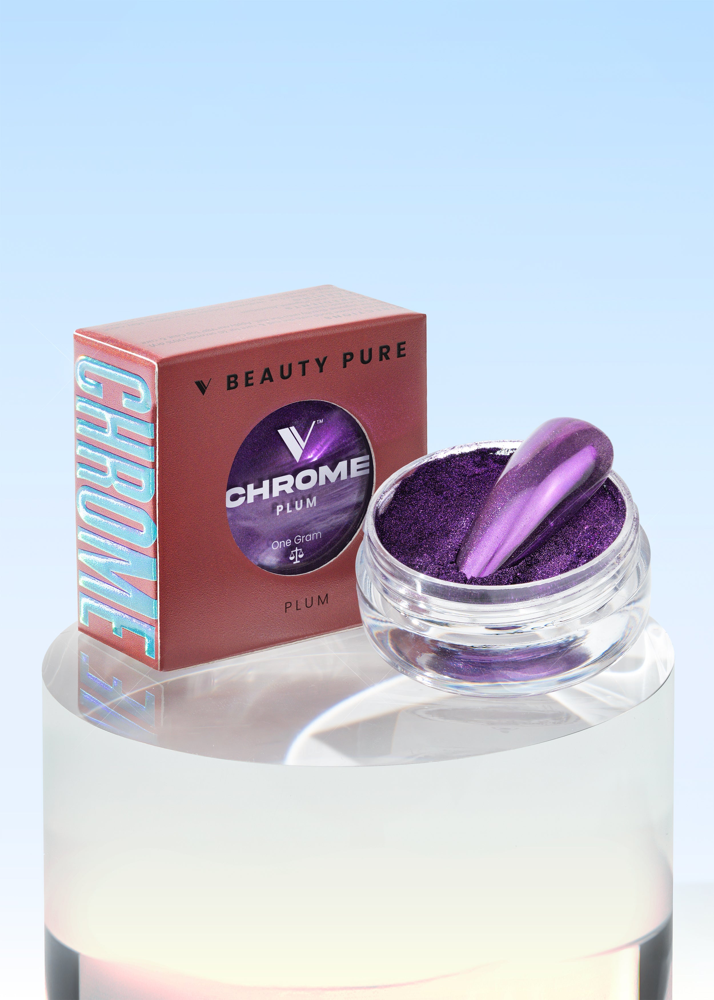 Valentino - Chrome Powder - Plum