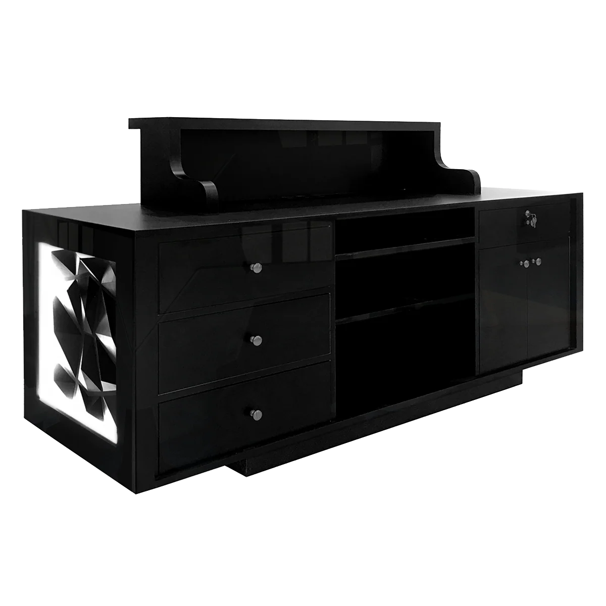 Whale Spa -  Facet LED Reception Desk