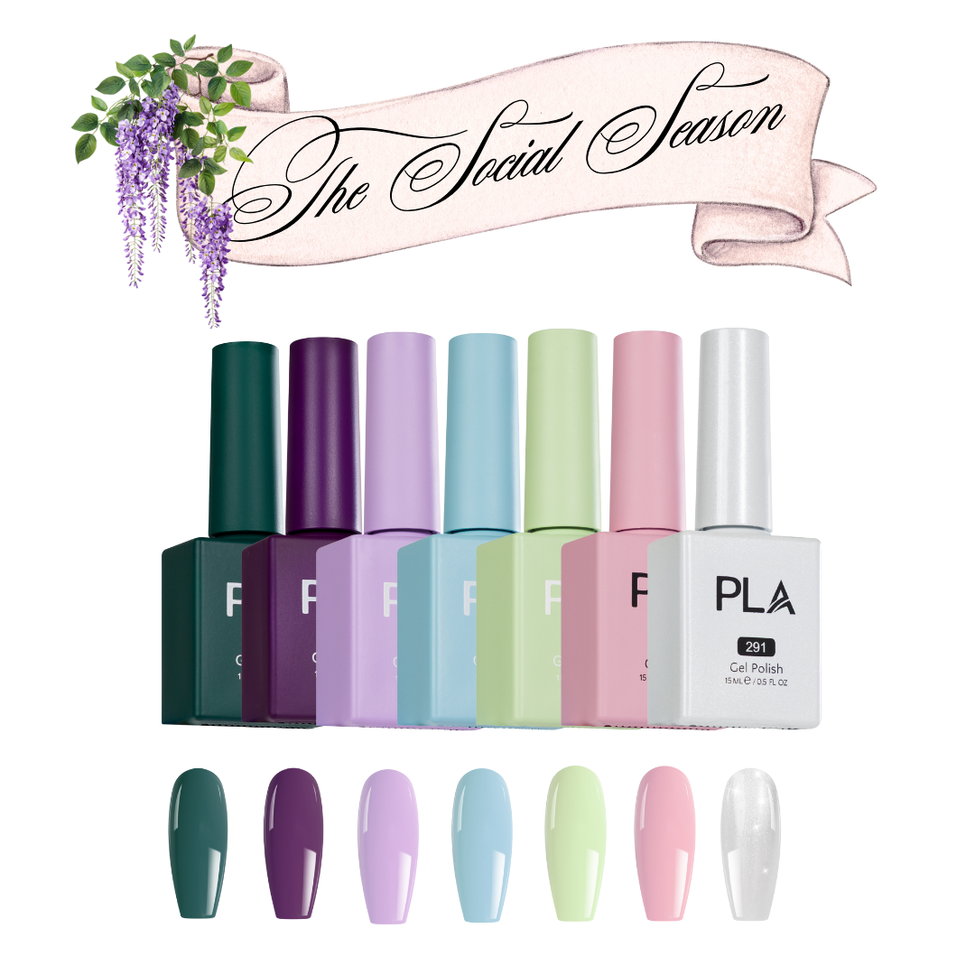 PLA - 7-Pack Gel Polish Set - The Social Season