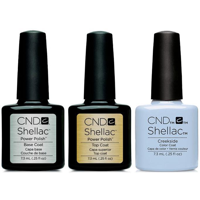 CND - Shellac Combo - Base, Top & Creekside