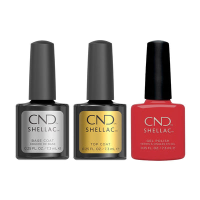 CND - Shellac Combo - Base, Top & Love Letter
