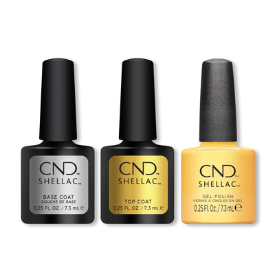 CND - Shellac Combo - Base, Top & Sundial It Up