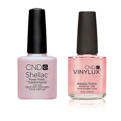 CND - Shellac & Vinylux Combo - Grapefruit Sparkle