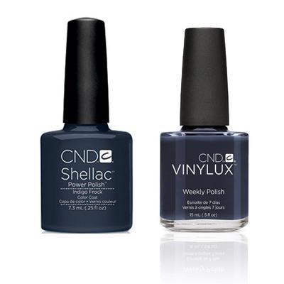 CND - Shellac & Vinylux Combo - Indigo Frock