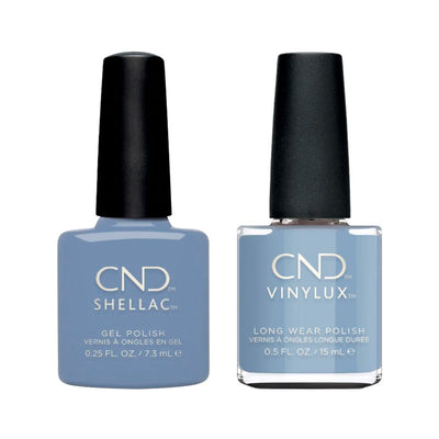 CND - Shellac & Vinylux Combo - Vintage Blue Jeans