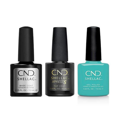 CND - Shellac Xpress5 Combo - Base, Top & Oceanside
