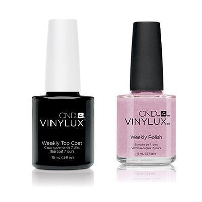 CND - Vinylux Topcoat & Lavender Lace 0.5 oz - #216