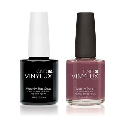 CND - Vinylux Topcoat & Married To Mauve 0.5 oz - #129