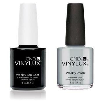 CND - Vinylux Topcoat & Mystic Slate 0.5 oz - #258