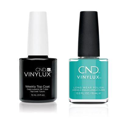 CND - Vinylux Topcoat & Oceanside 0.5 oz - #396
