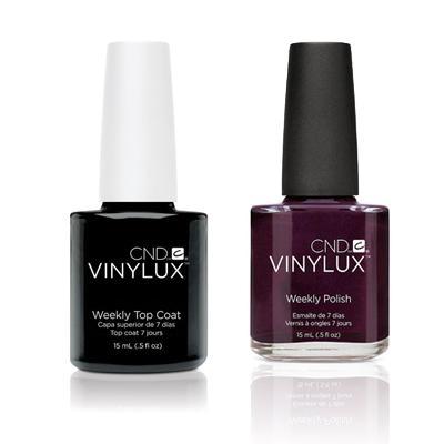 CND - Vinylux Topcoat & Plum Paisley 0.5 oz - #175