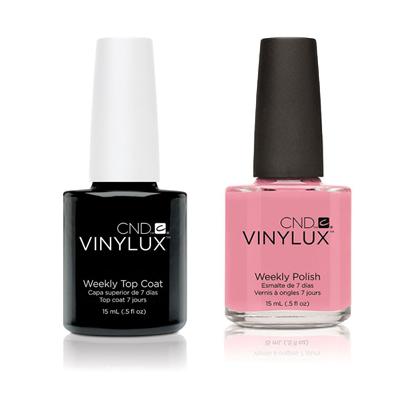 CND - Vinylux Topcoat & Strawberry Smoothie 0.5 oz - #150