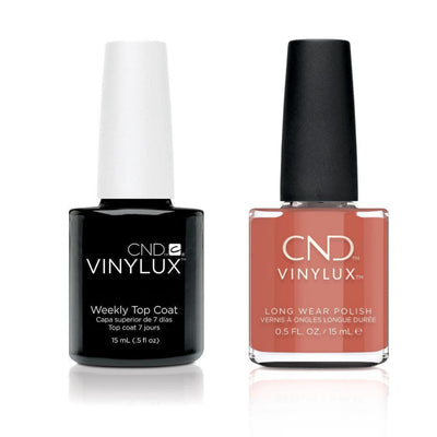 CND - Vinylux Topcoat & Terracotta Dreams 0.5 oz - #404