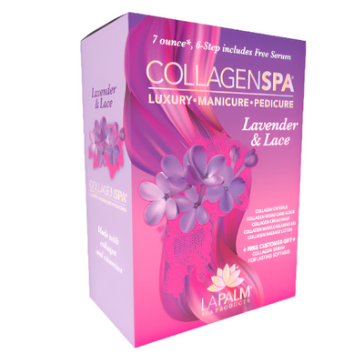 LA PALM CollagenSpa® Lavender & Lace with Bomber