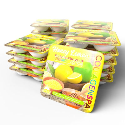 LA PALM CollagenSpa® 4 Step Pedi Tray Honey Lemon Lime