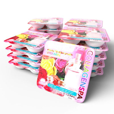 LA PALM CollagenSpa® 4 Step Pedi Tray Honey No. 5