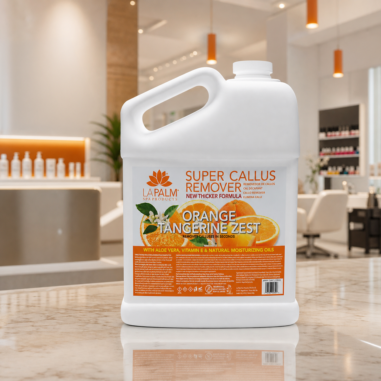 La Palm - LP CALLUS REMOVER ORANGE GALLON